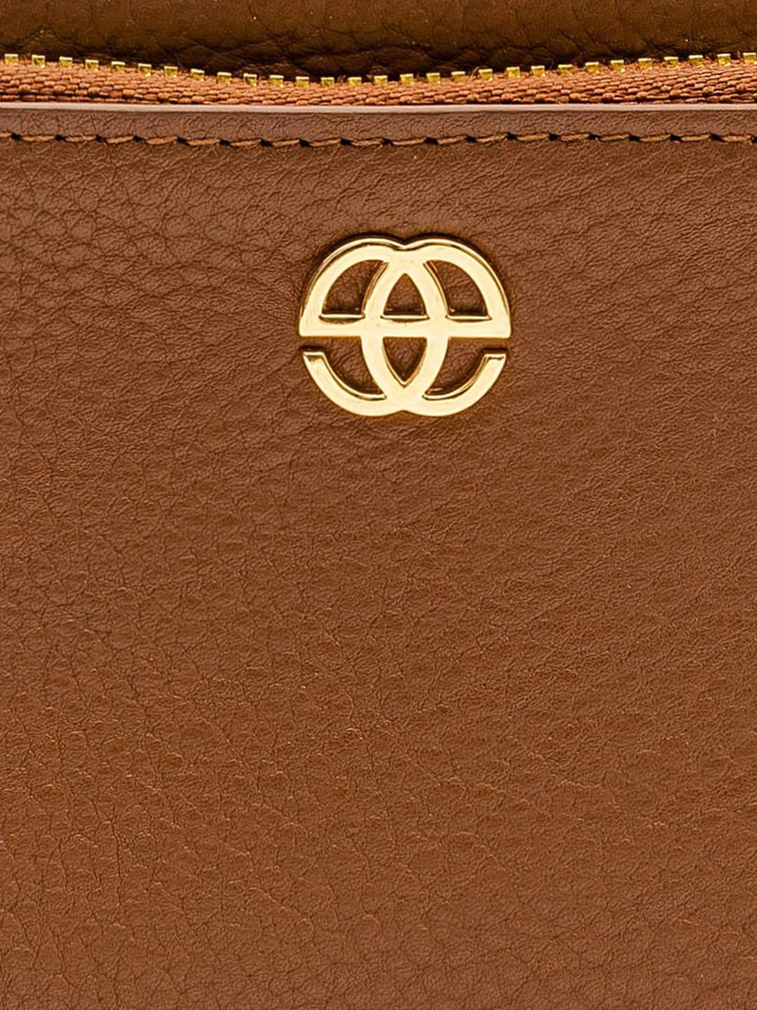 Eske Aleta Brown Solid Wallet for Women