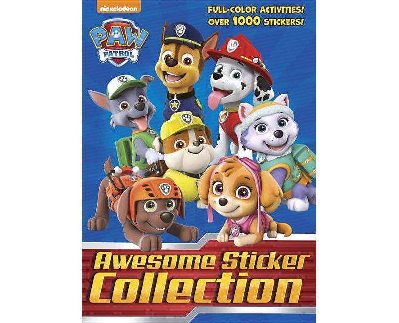 Paw Patrol Awesome Sticker Collection -  (Paw Patrol) (Paperback)