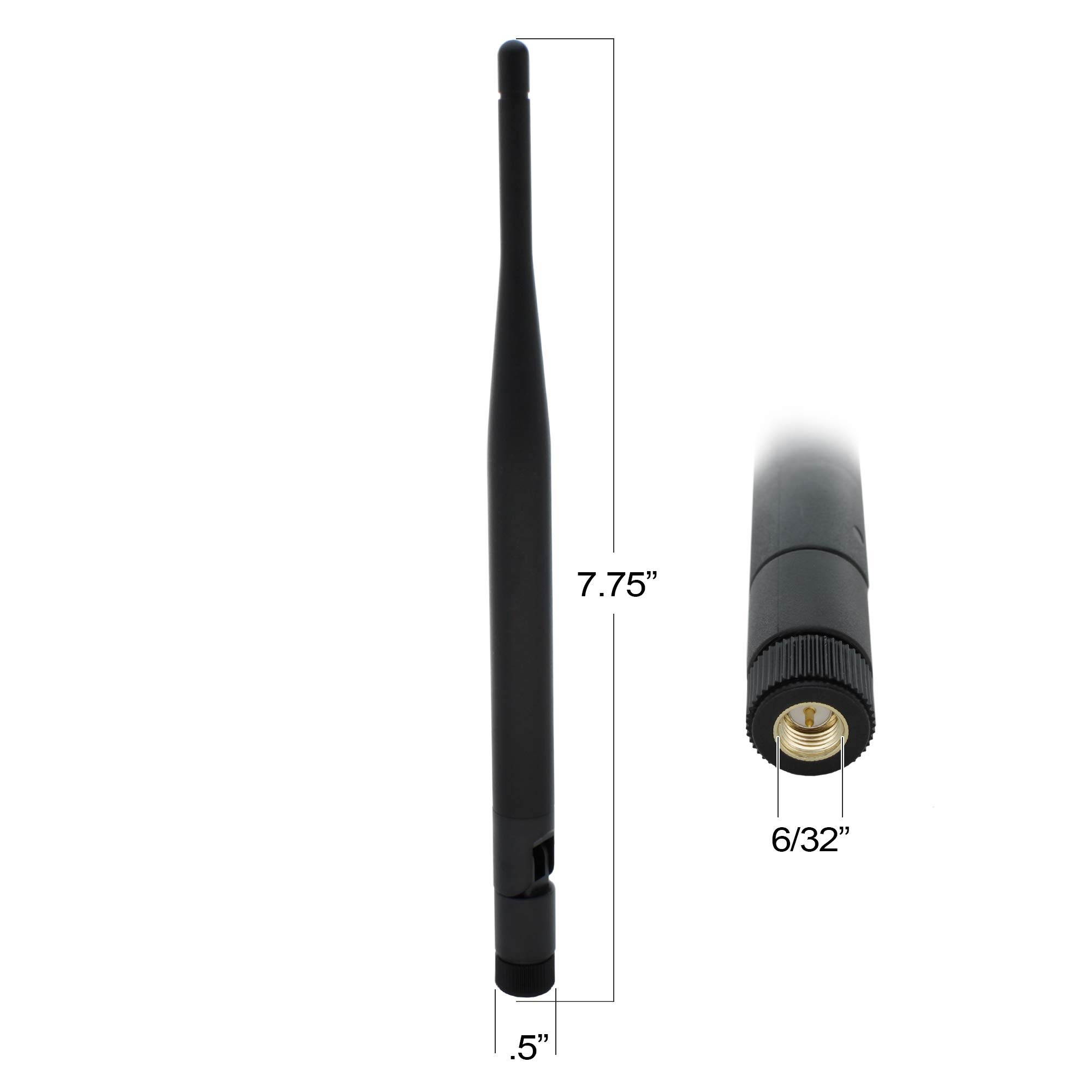 Shopcorp GSM Omni Directional Antenna &ndash; 3G 4G LTE Bands with 5 dBi Gain and SMA Male Connector