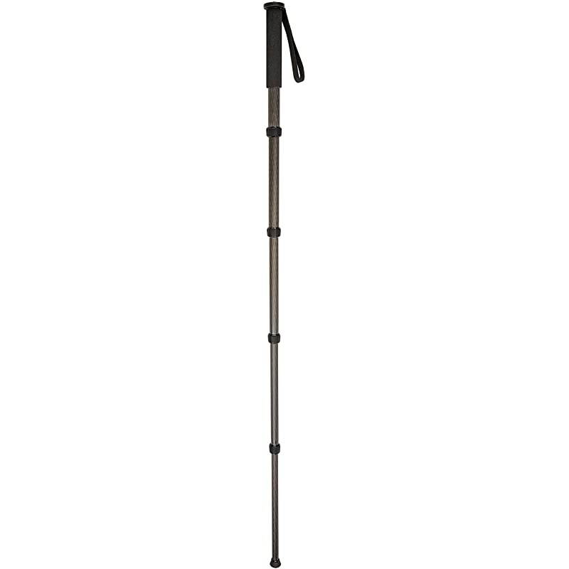 Basics Carbon Fiber Camera Monopod - 17.5 - 61 Inches, Black