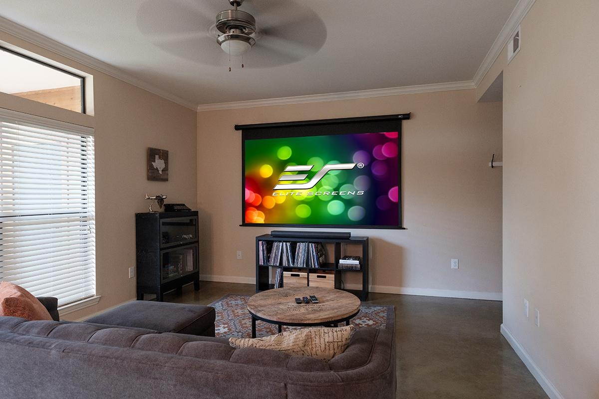 Elite Screens Spectrum ELECTRIC180V Electric Projection Screen - 180" - 4:3 - Wall/Ceiling Mount