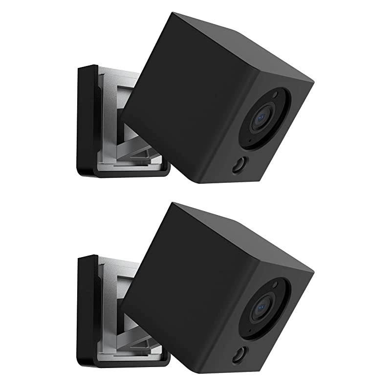 2Pack AC Outlet Mount Compatible with Wyze Cam Reliable mounting Alternative for Wyze Cameras and iSmartAlarm Spot Camera Support Stand