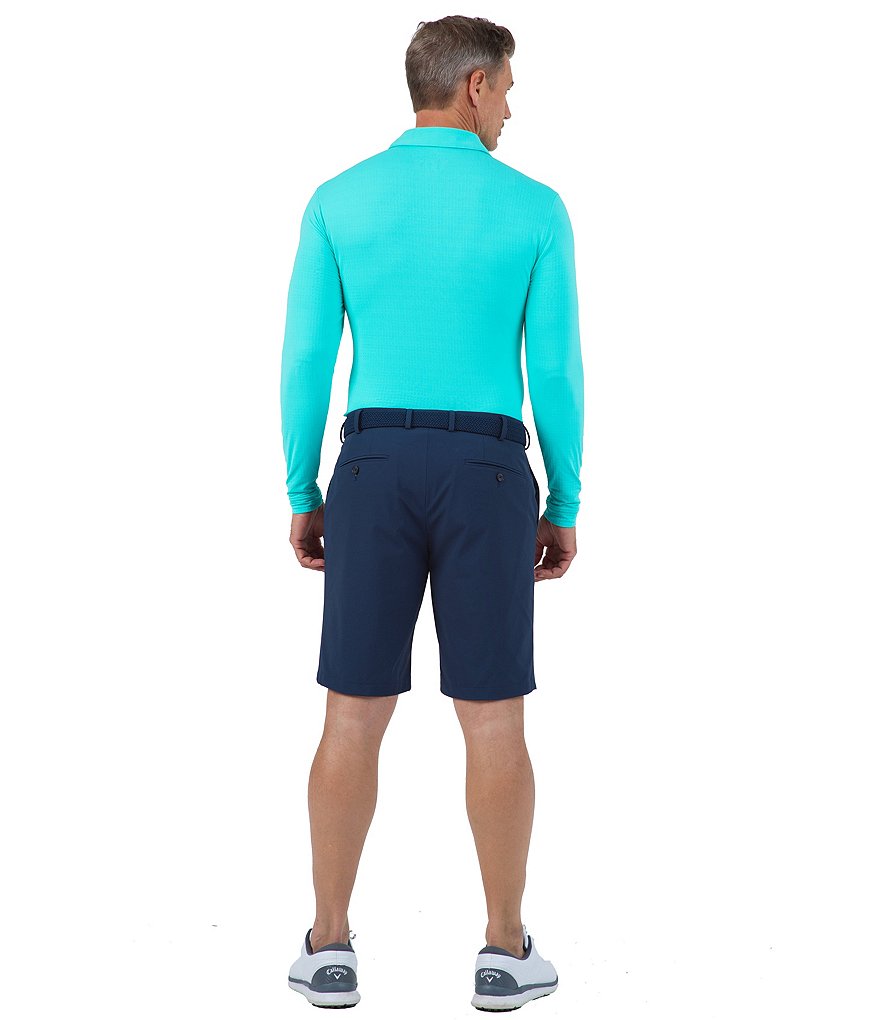 IBKUL Long-Sleeve Ice Fil&reg; Polo Shirt