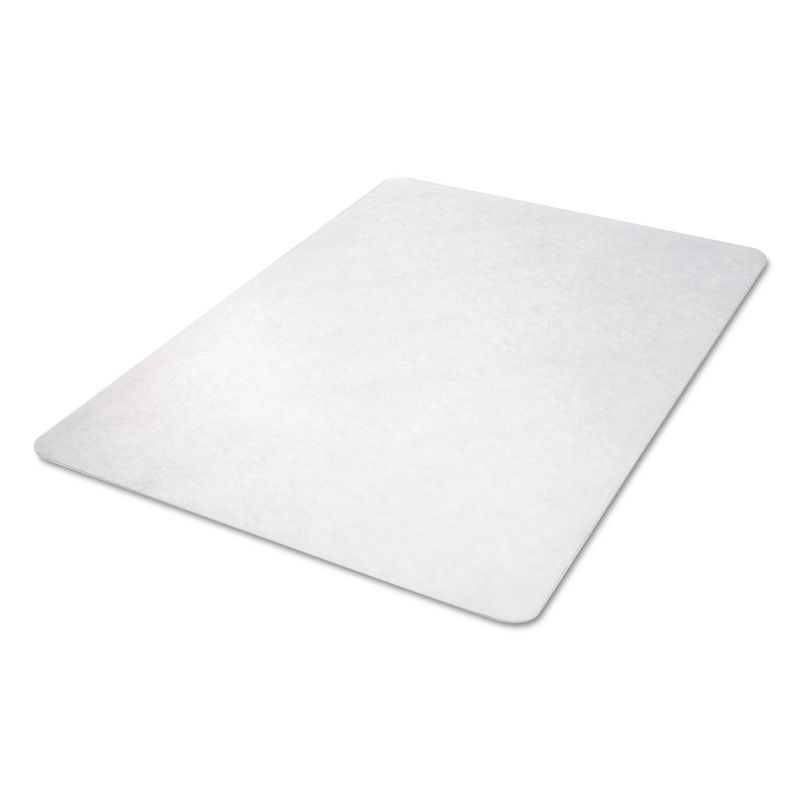 3'9"x4'5" Rectangle Solid Office Chair Mat Clear - Deflecto