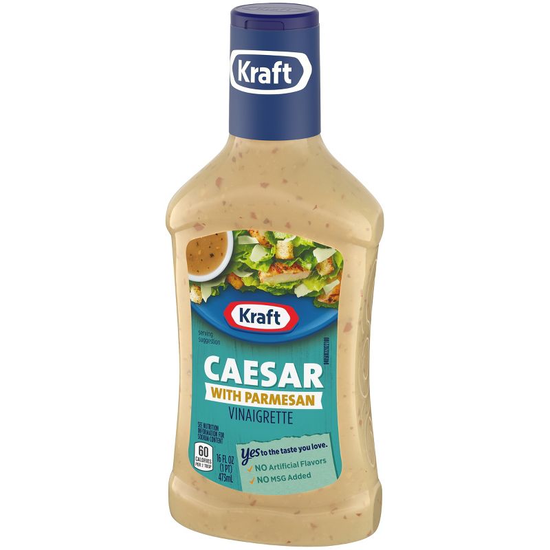 Kraft Vinaigrette Caesar Parmesan Salad Dressing - 16fl oz