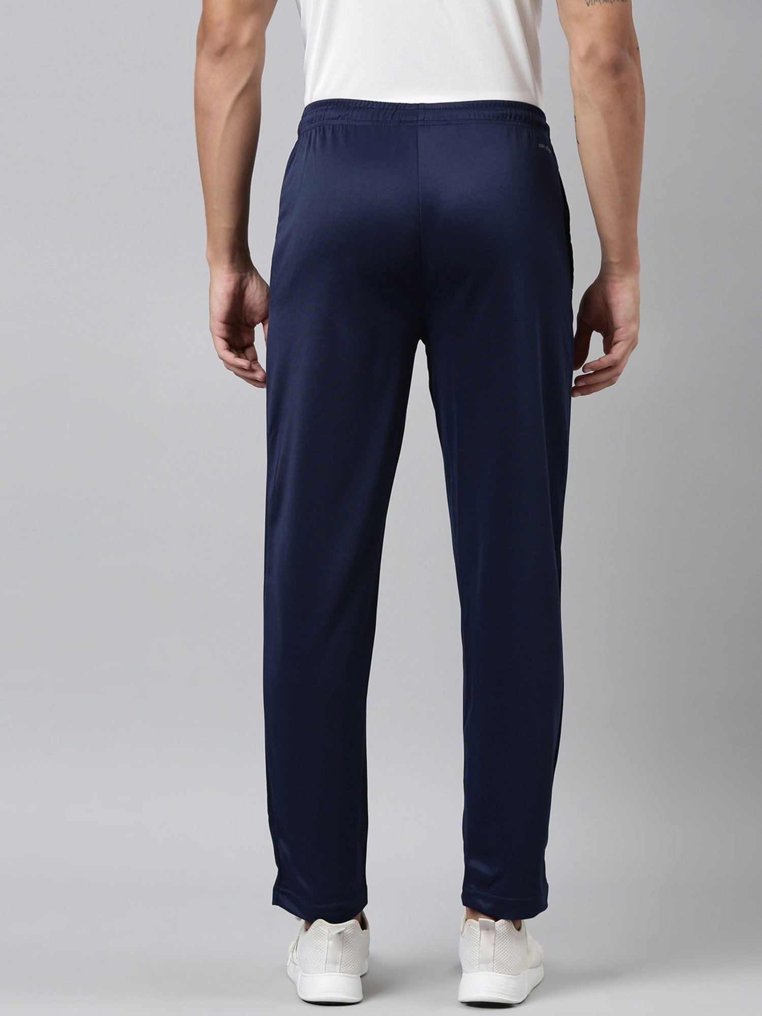 Dixcy Scott Originals Navy Blue Cotton Regular Fit Sports Trackpants
