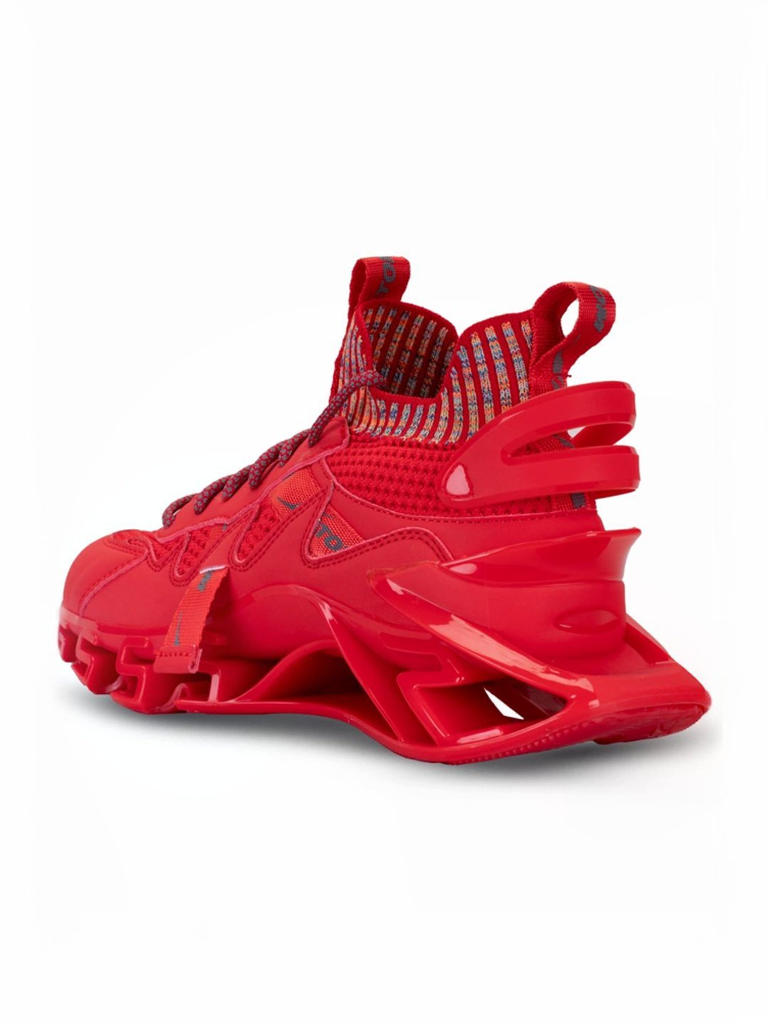 Atom Men's Spring Edge Alpha 2 Red Running Shoes