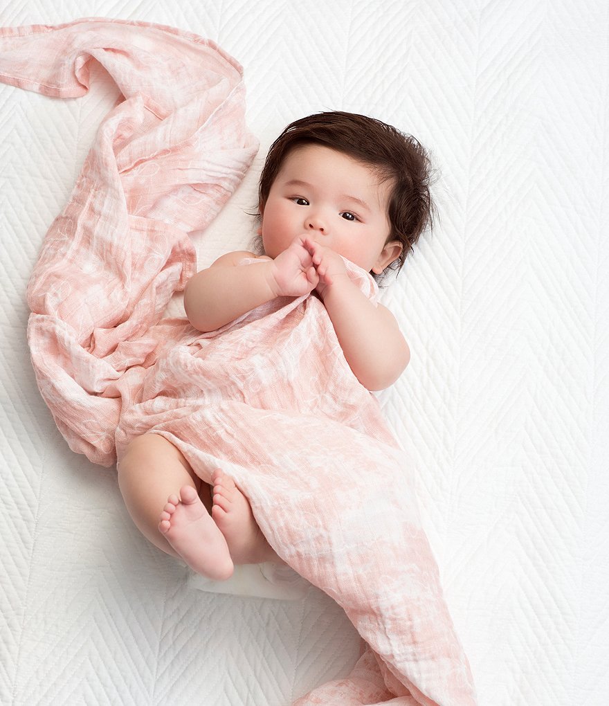 Aden Anais Baby Girls 4-Pack Printed Birdsong Swaddle Blankets