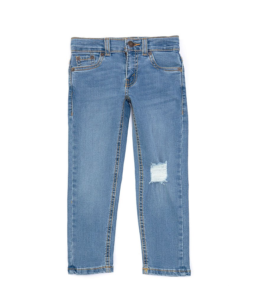 Hollywood Little Boys 4-7 Pull-On Slim Fit Denim Pant