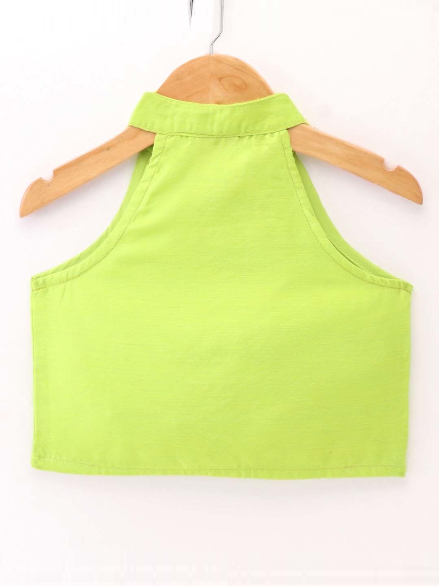TWISHA Kids Green & Pink Regular Fit Top Set