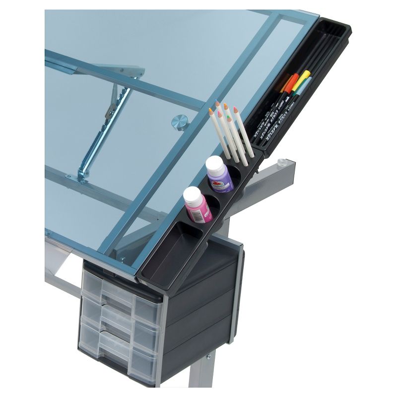 Craft Desk - Light Silver - Studio Designs