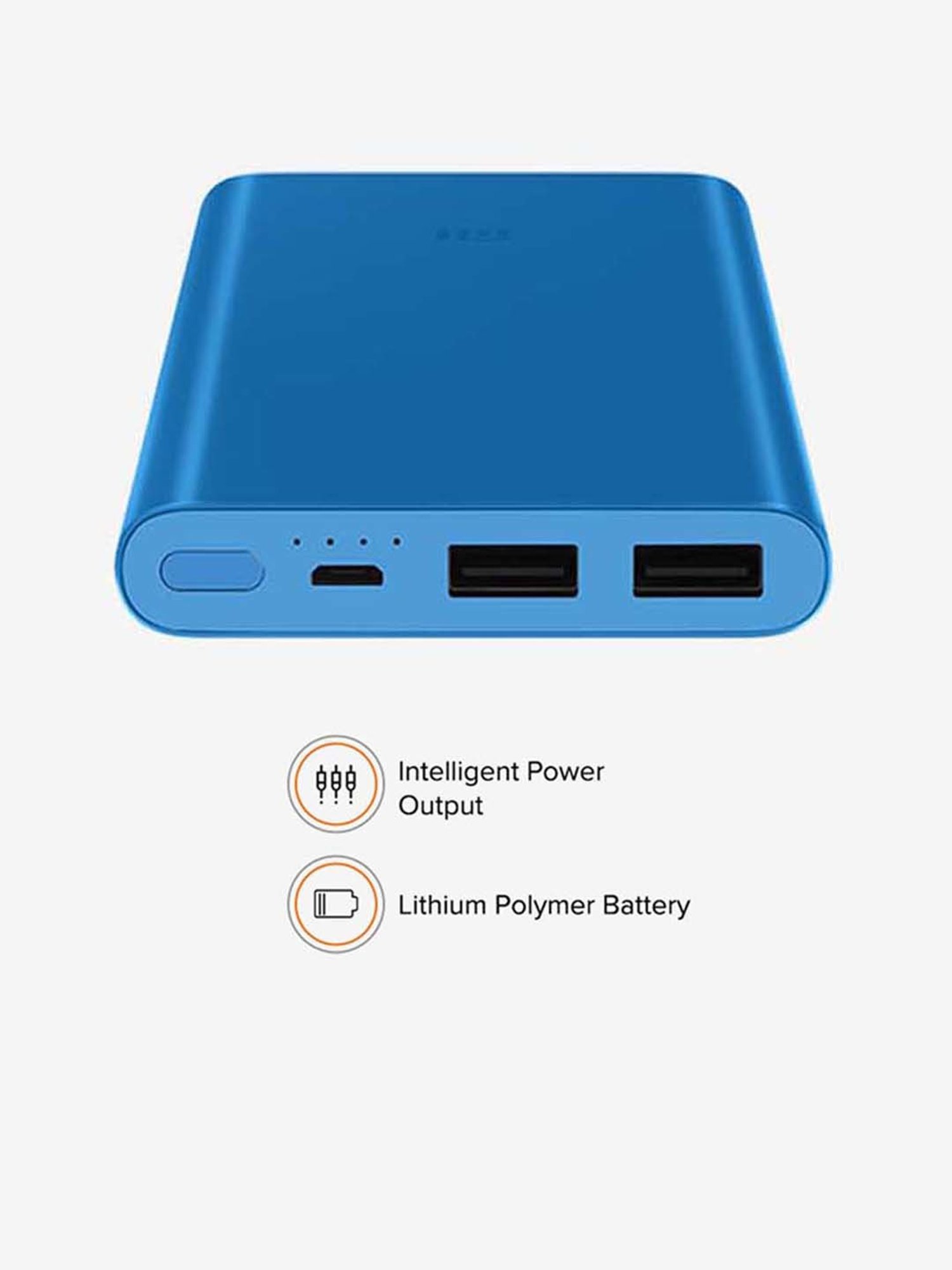 Xiaomi Mi 10000mAH Power Bank with 18W Fast Charging (Blue)