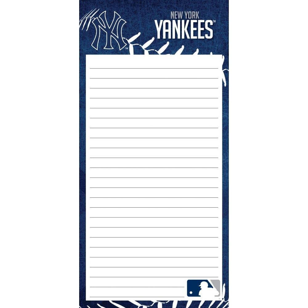 Turner Licensing,  New York Yankees List Pad (2 Pack)