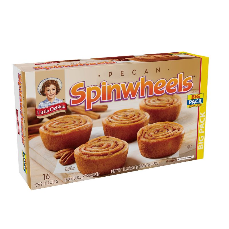 Little Debbie Pecan Spinwheels - 16ct/16.92oz