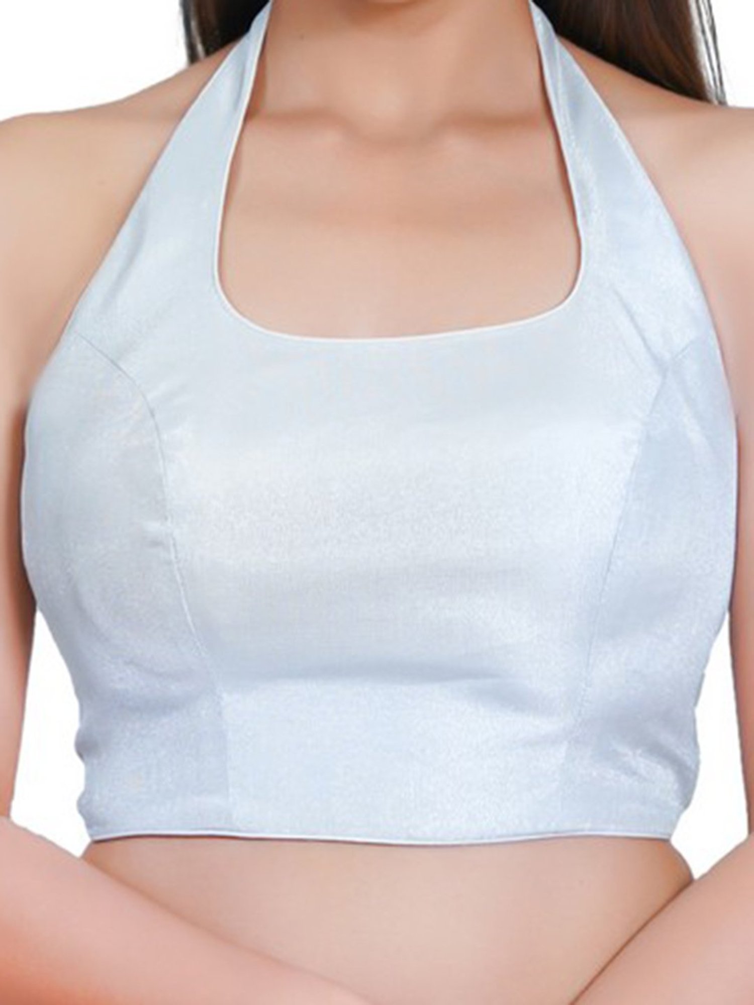 Salwar Studio Silver Blouse