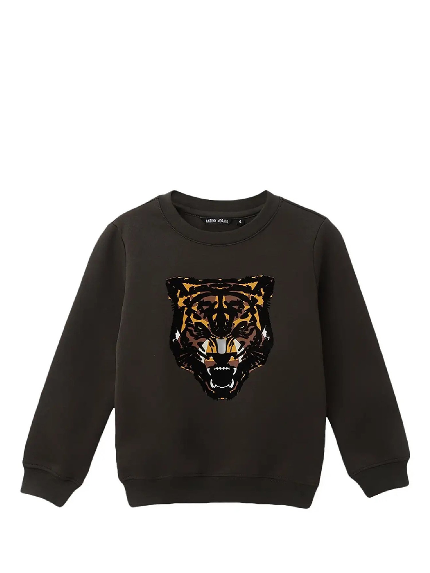 Antony Morato Kids Dark Green Printed  Sweatshirt