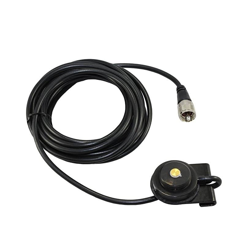New Black 1246B Trunk Antenna Mount NMO With PL259 connector and 17Ft of RG58 Coax Cable