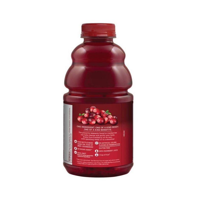Ocean Spray 100% Pure Cranberry Juice - 32 fl oz Bottle