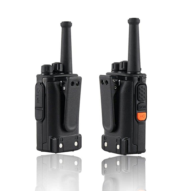 RT67 Walkie Talkies for Adults Long Range 3000mAh Rechargeable VOX Business Small Two Way Radio with LED Flashlight3 Pack