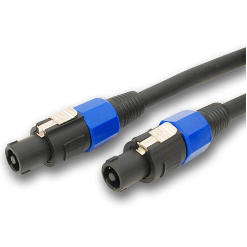 F12S25- Pack of 4 Speakon to Speakon Speaker Cables 25'