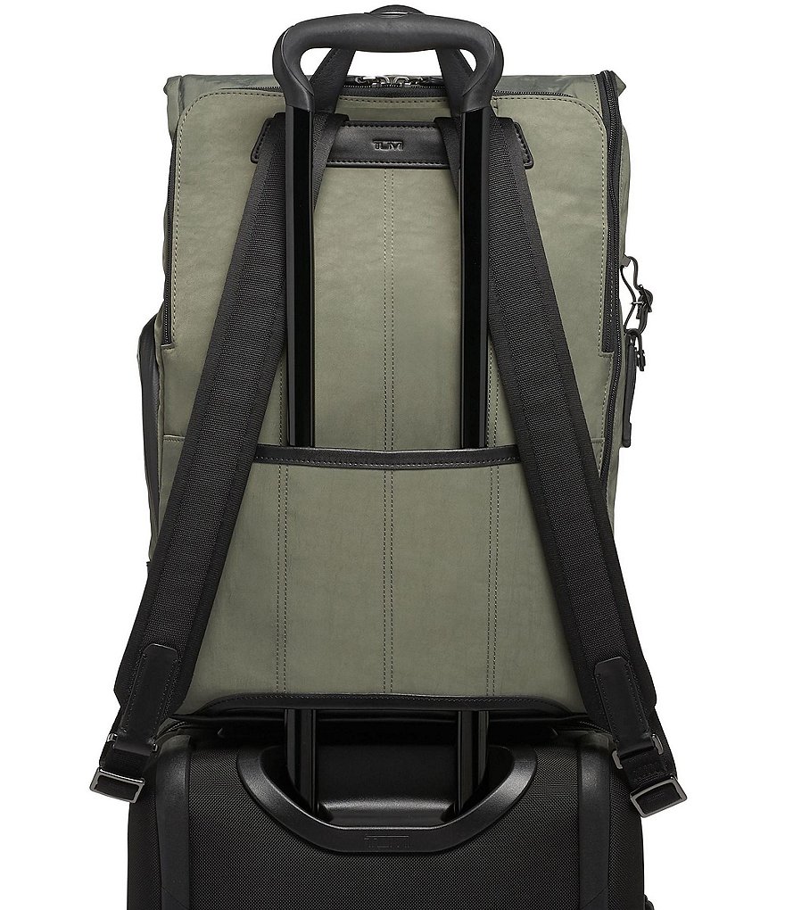 Tumi Osborn Fold-Over Roll Top L-Zip Backpack