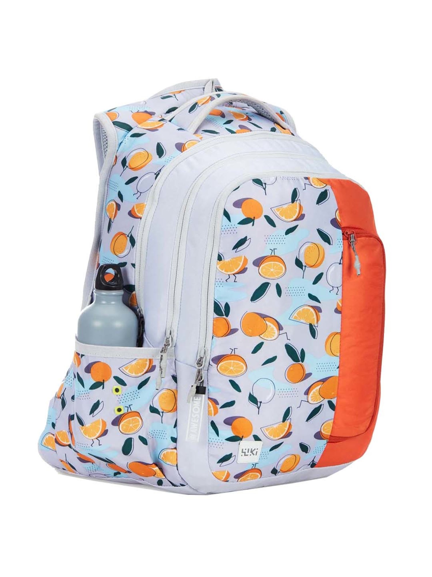 Wiki 30.5 Ltrs Grey Medium Backpack