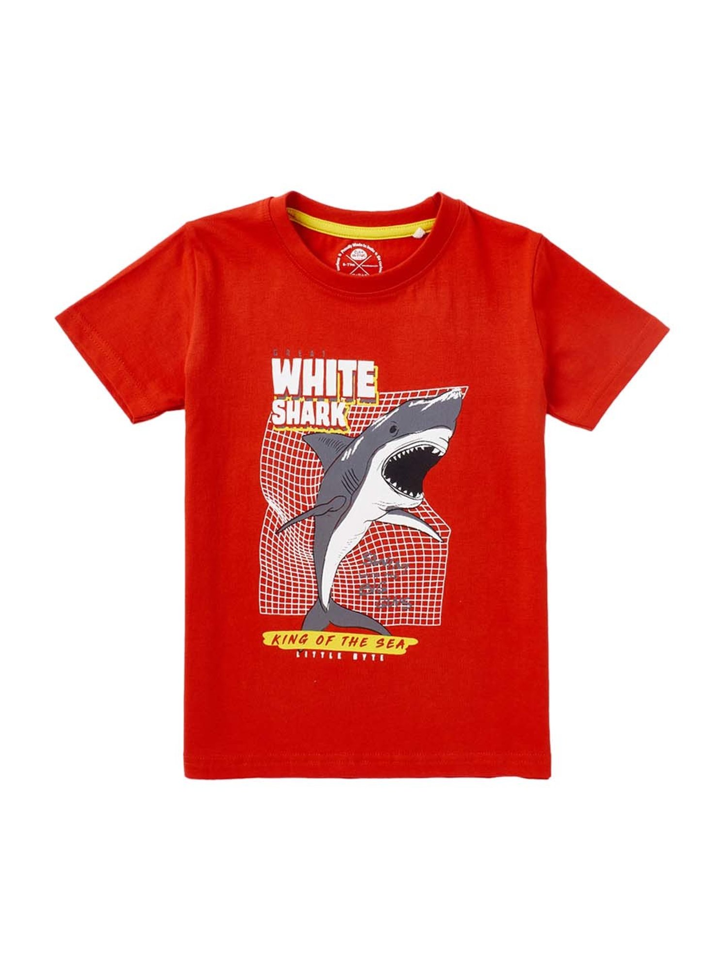 Cub McPaws Boys Multicolor Cotton Printed T-Shirt (Pack of 3)