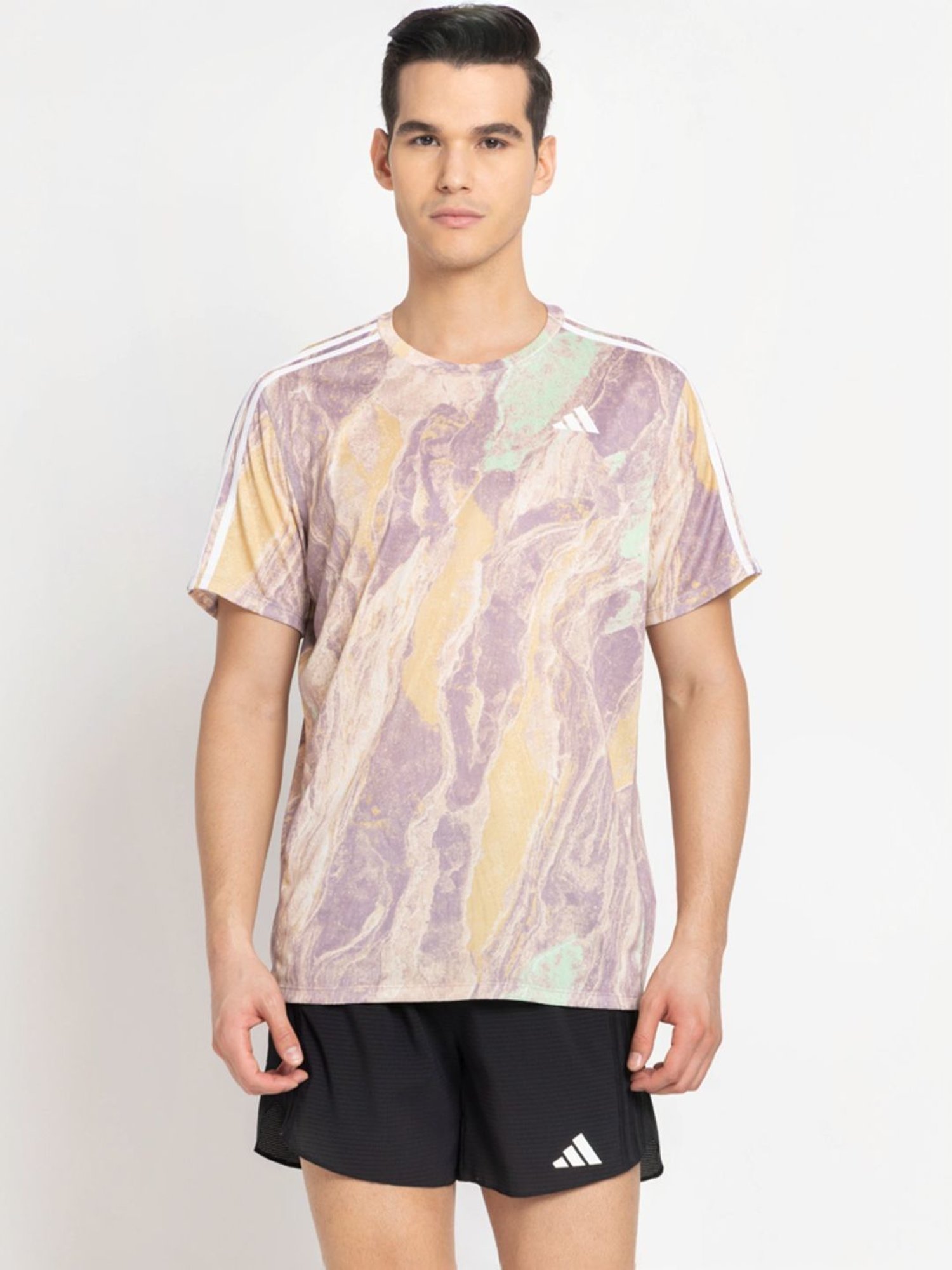 Columbia Black Regular Fit Sports T-Shirt