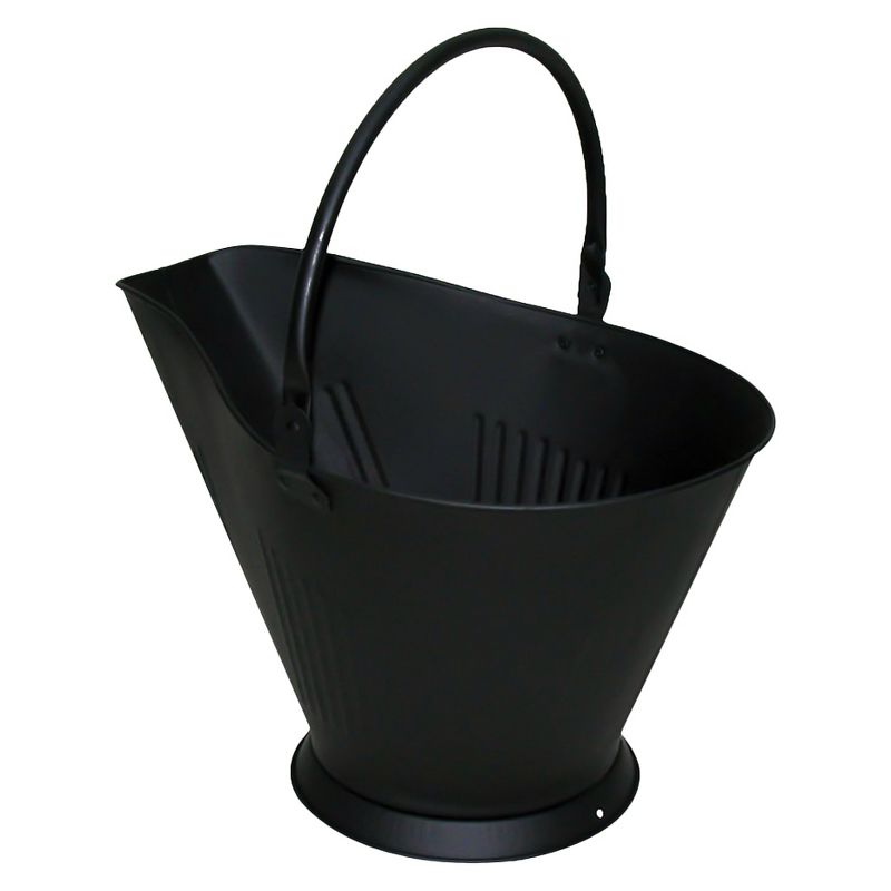 Pleasant Hearth Coal Hod Black