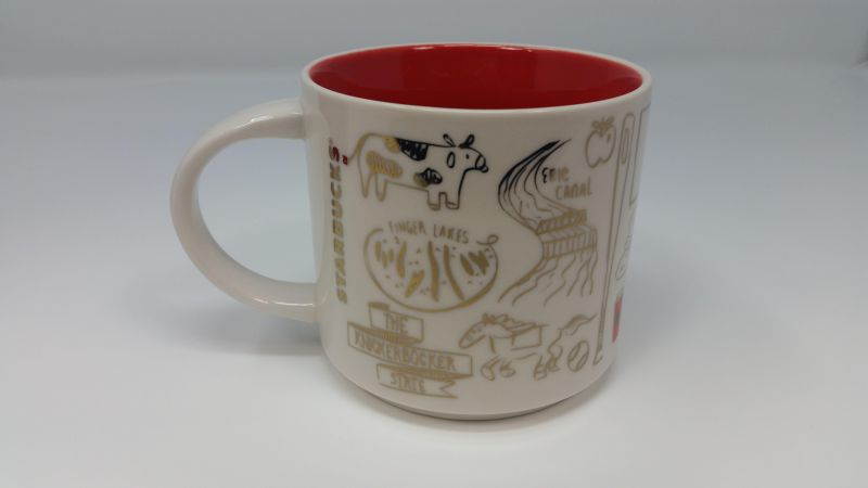 Starbucks Mug Been There New York State Holiday 2018