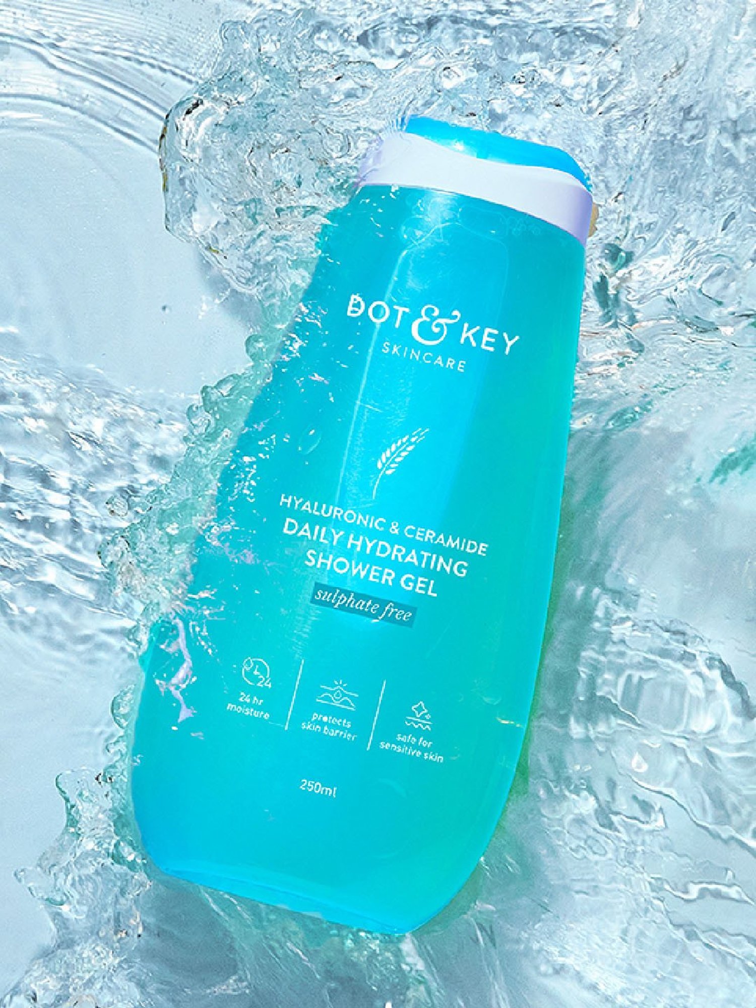 Dot & Key Hyaluronic & Ceramide Daily Hydrating Shower Gel - 250 ml