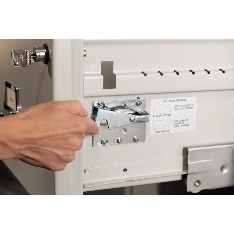 Fireking Patriot Insulated Four-Drawer Fire File 17-3/4w x 25d x 52-3/4h Parchment 4P1825CPA