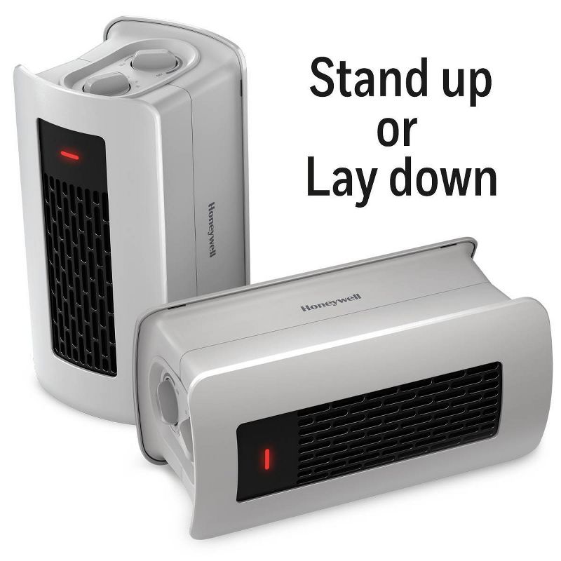 Honeywell Dual Position Heater Fan Gray