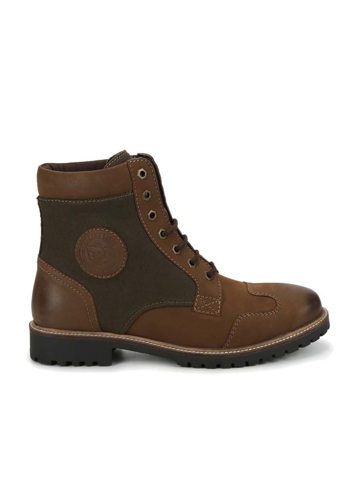 Royal Enfield Men's Brown Boots
