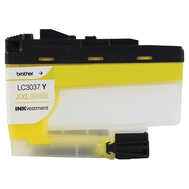 Brother LC3037Y INKvestment Super High-Yield Ink, 1500 Page-Yield, Yellow 