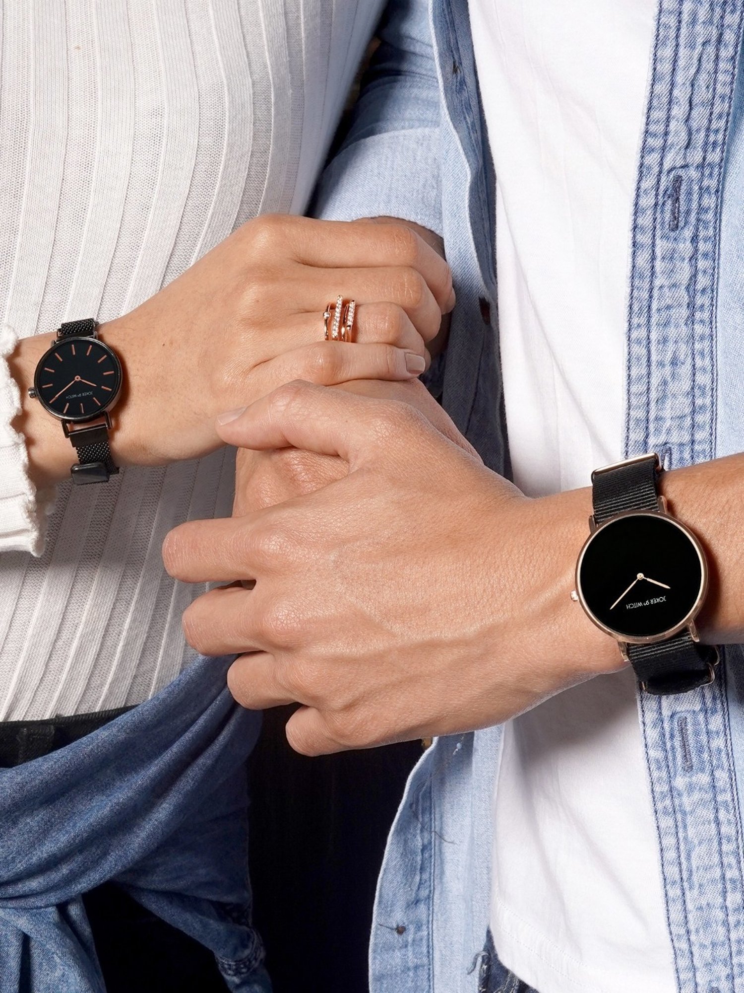 Joker & WItch JWCW130 Analog Couple Watch