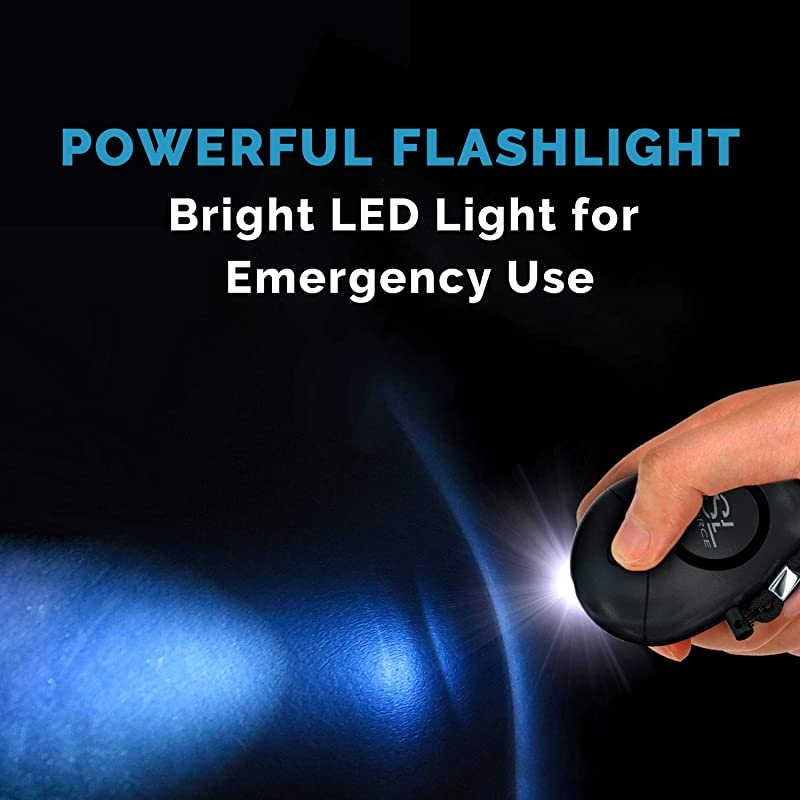 Safe Personal Alarm Siren Song 130dB Safesound Personal Alarms for Women Keychain with LED Light Emergency Self Defense for Kids amp Elderly Multicolor