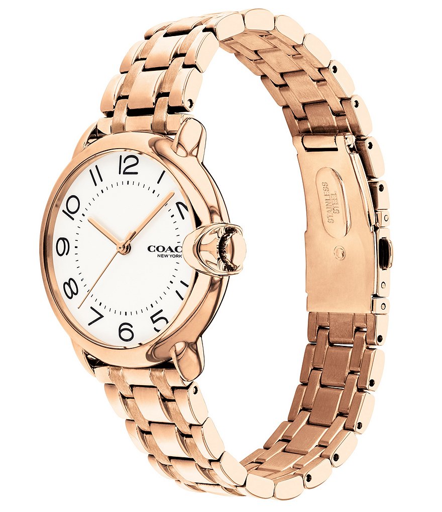 COACH Arden Rose Gold Bracelet Watch