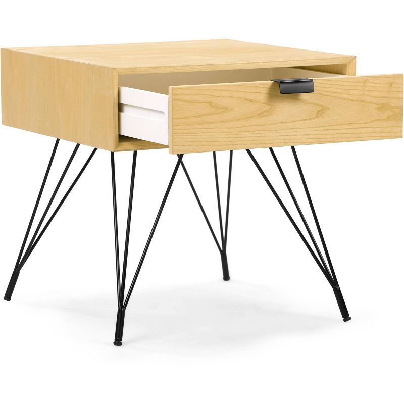 Newell Side Table Natural - Adore Decor