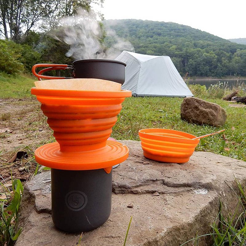 EcoVessel 12oz Transit Insulated Stainless Steel Coffee and Camping Mug - Black