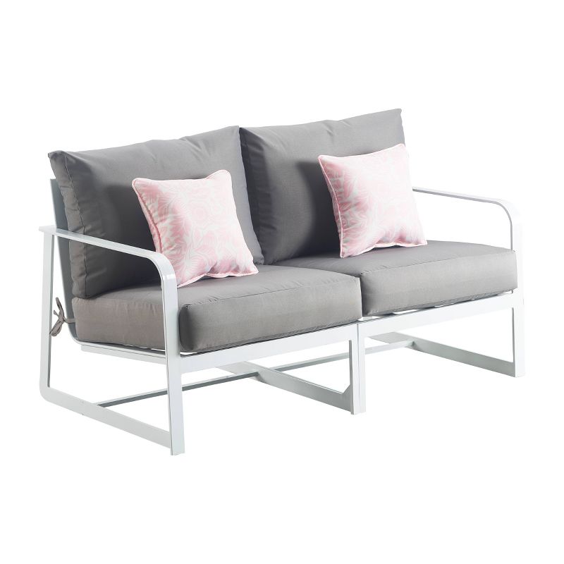 Mirabelle Outdoor Sofa - White - Adore Decor