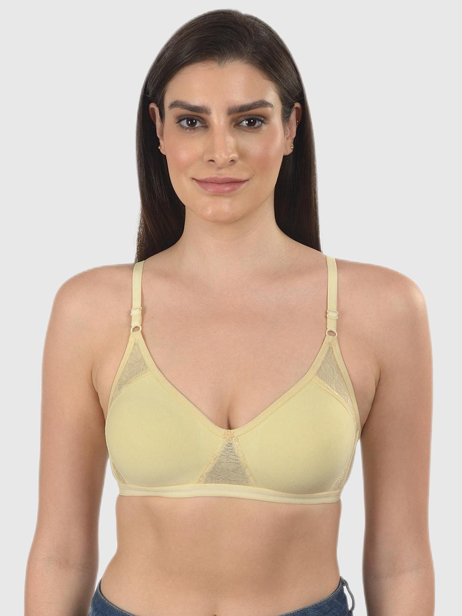 mod & shy Multicolor Non Padded Bra (Pack of  2)