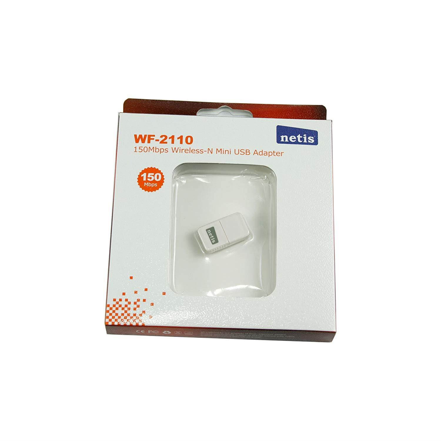 Azio Wireless 802.11b/g/n 150Mbps Wireless-N Mini USB Adapter/internal antenna (WF-2110)