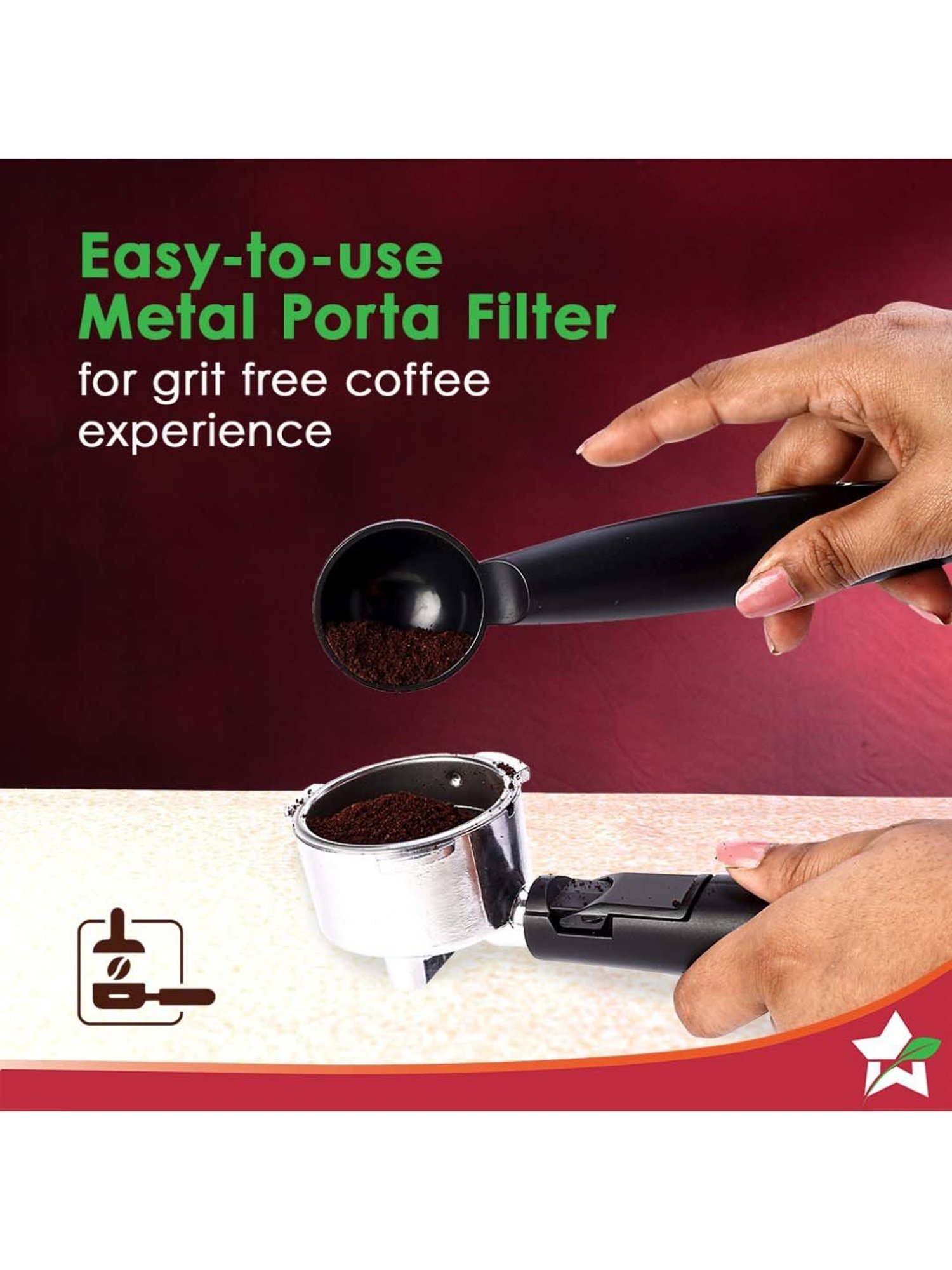 Wonderchef Regalia Capsule Coffee Machine with Frother (1400W, Black)