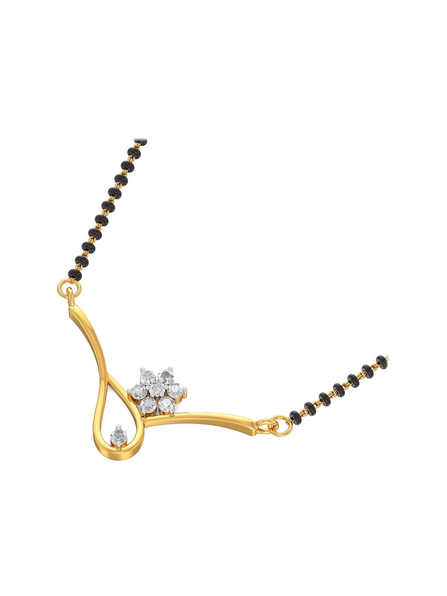 Joyalukkas 18k Gold & Diamond Mangalsutra