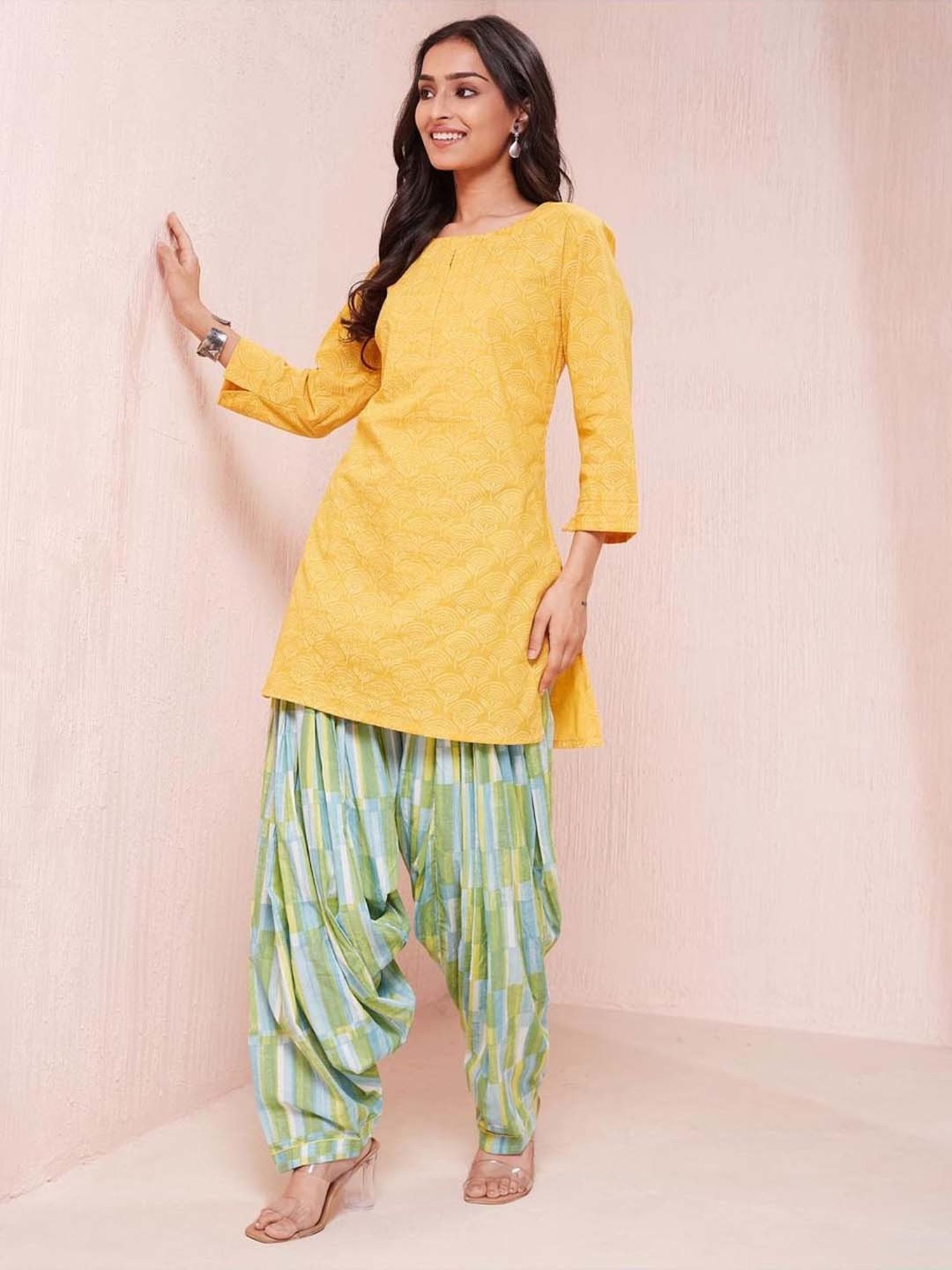 Castle Black Embroidered Palazzos