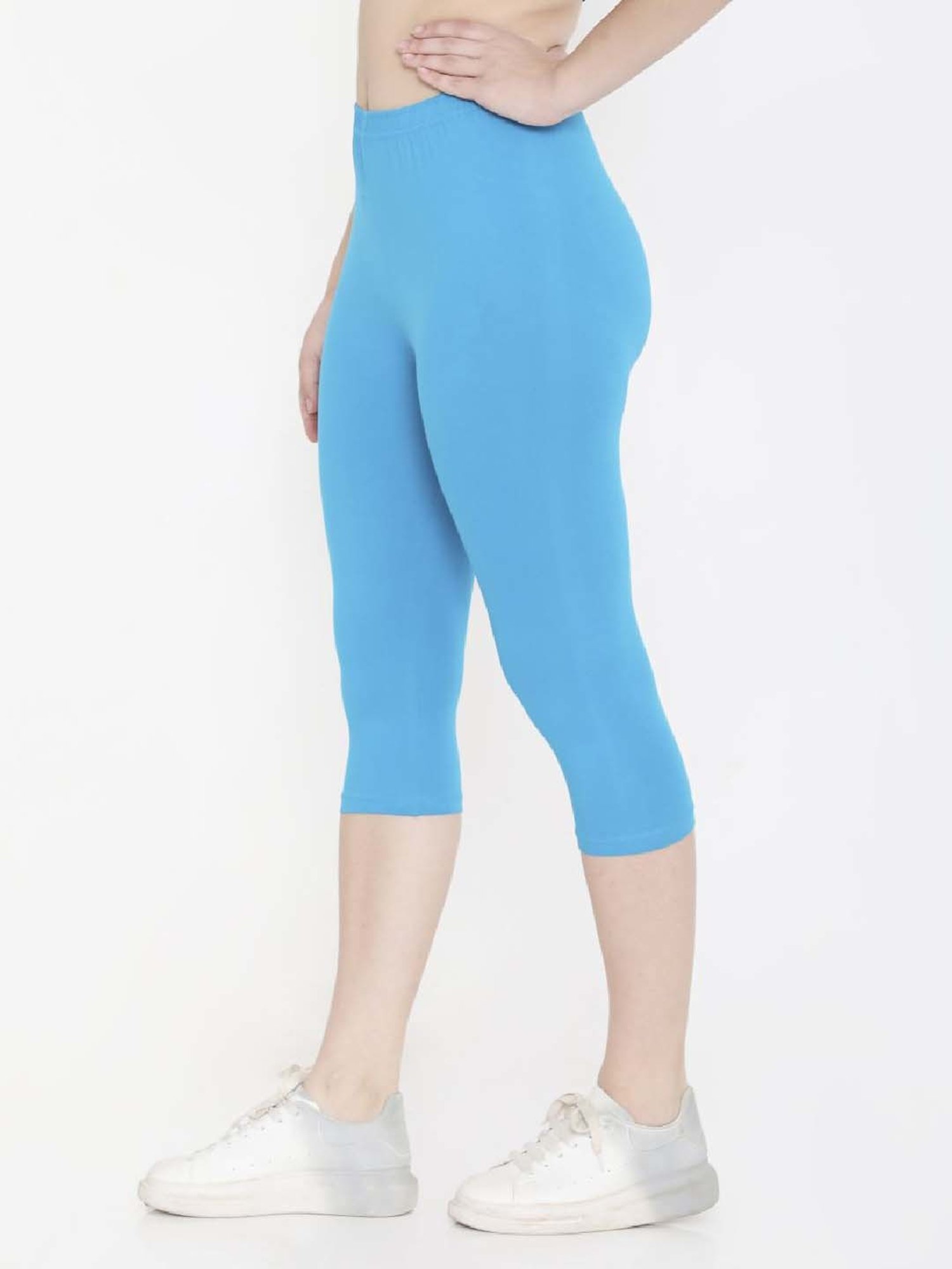 KENDALL + KYLIE Black High Rise Capris