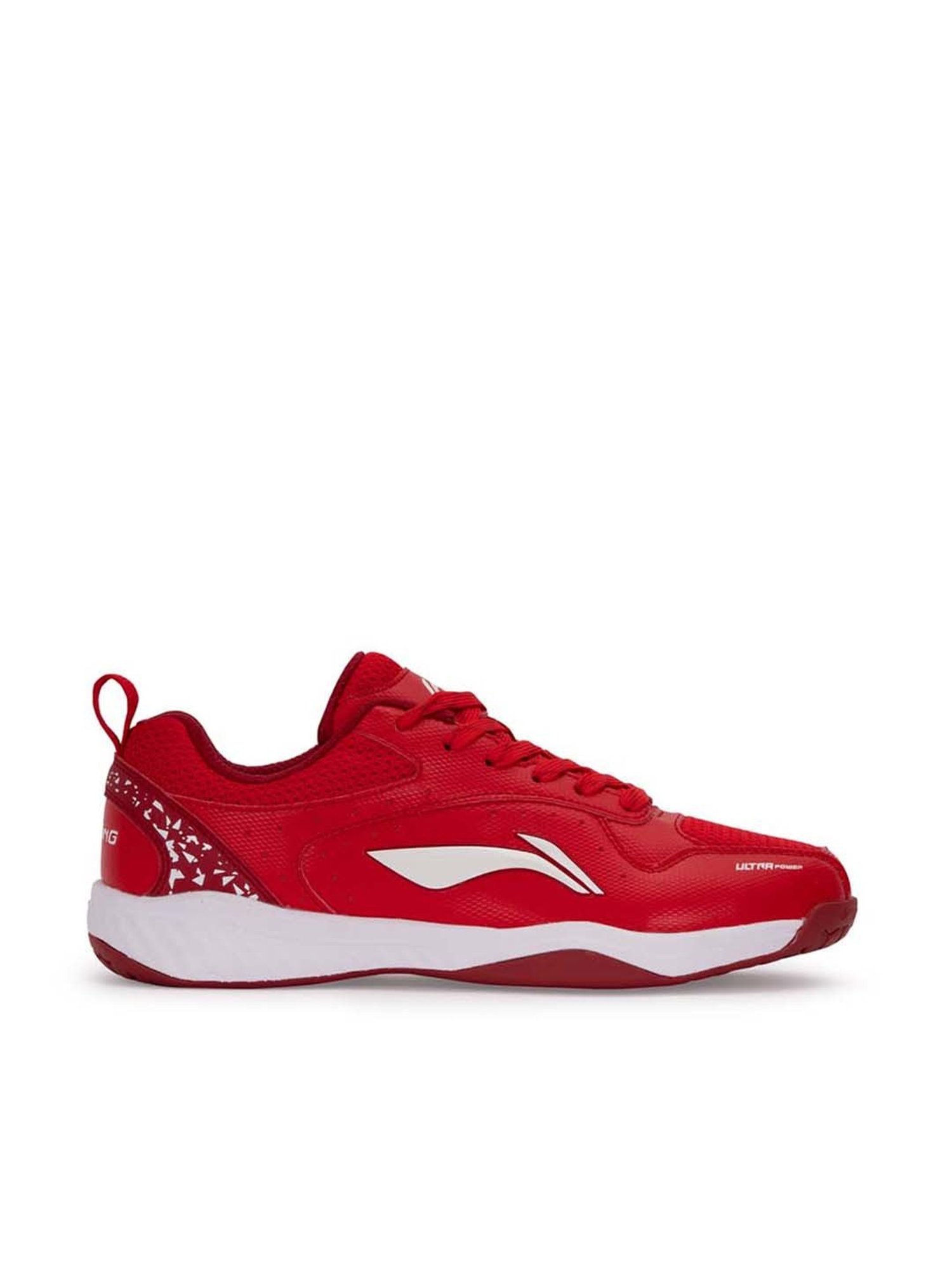 Li-Ning Men's Ultra Power Red Indoor Court Shoes