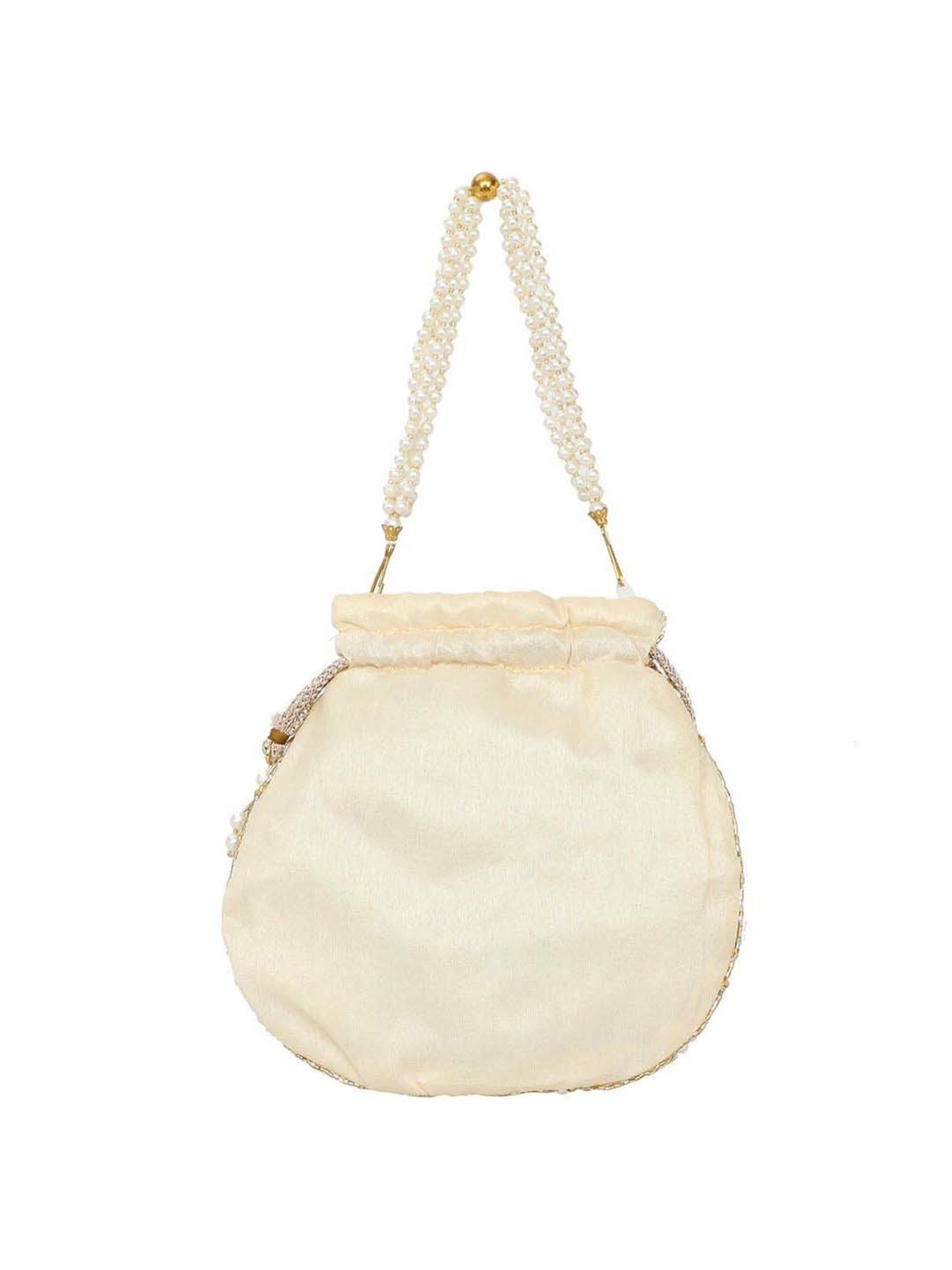 Gaurapakhi Golden Embellished Potli