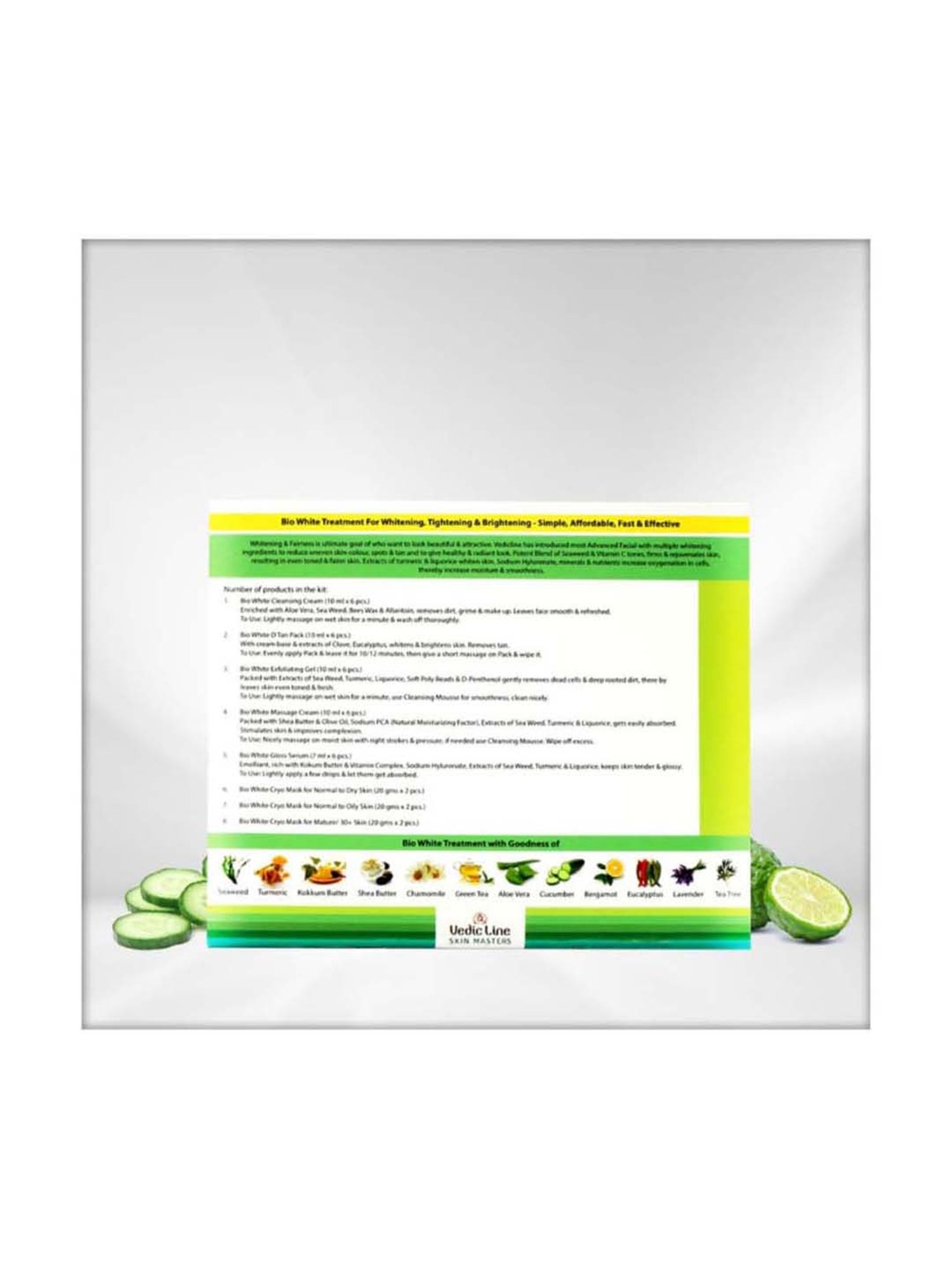 VEDIC LINE Bio White Facial Kit
